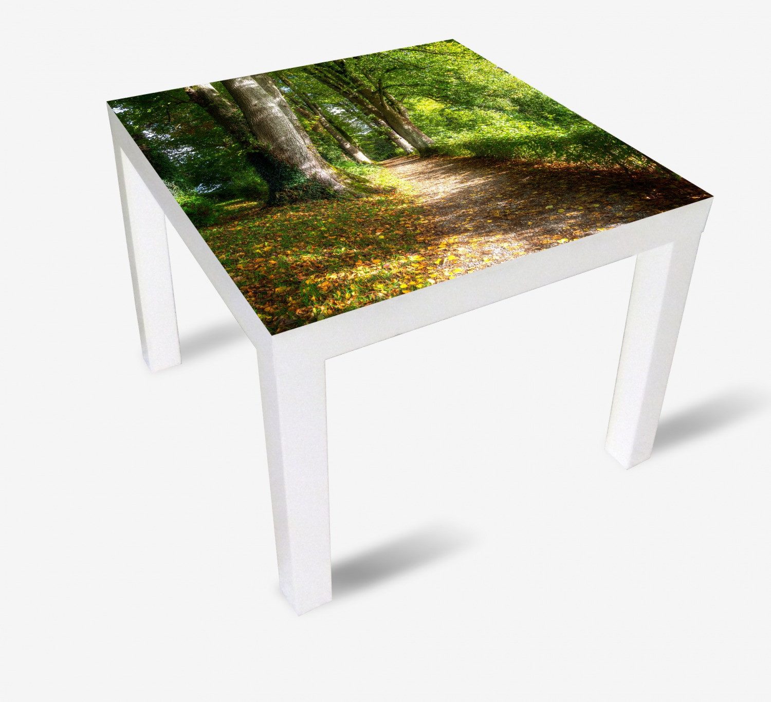 Wallario Möbelfolie Weg im Sonnenlicht