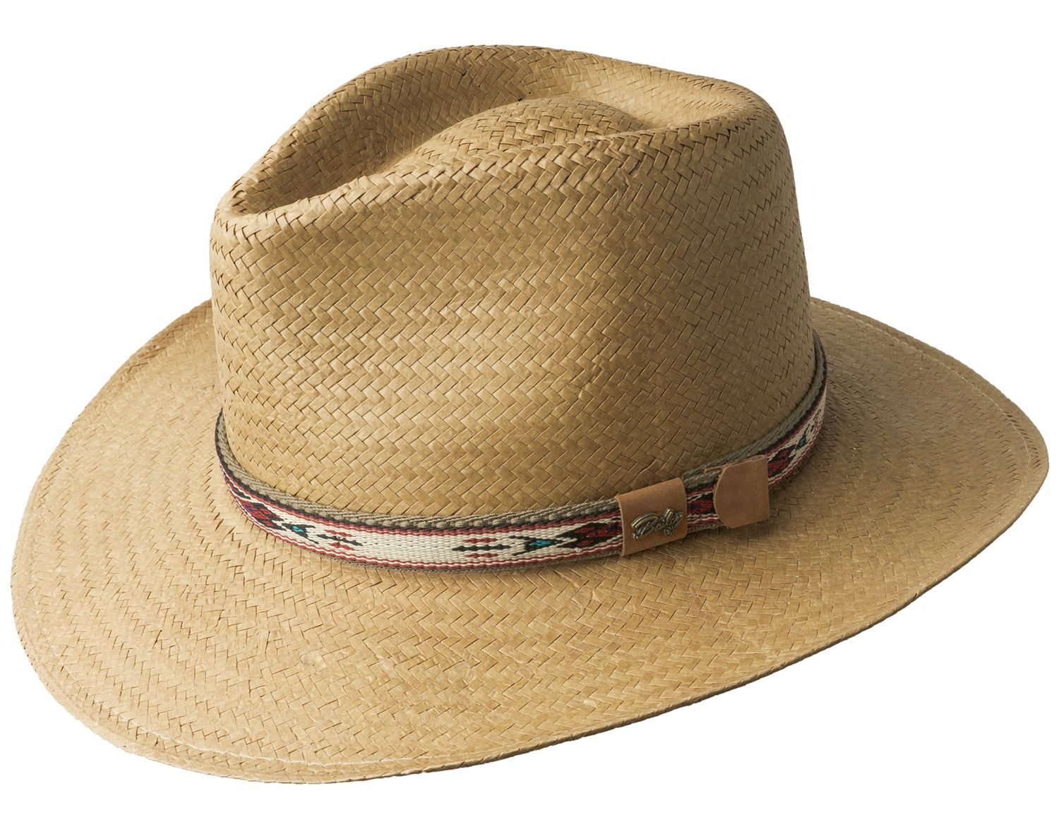 Bailey Strohhut wasserabweisend mit gemustertem Western-Band