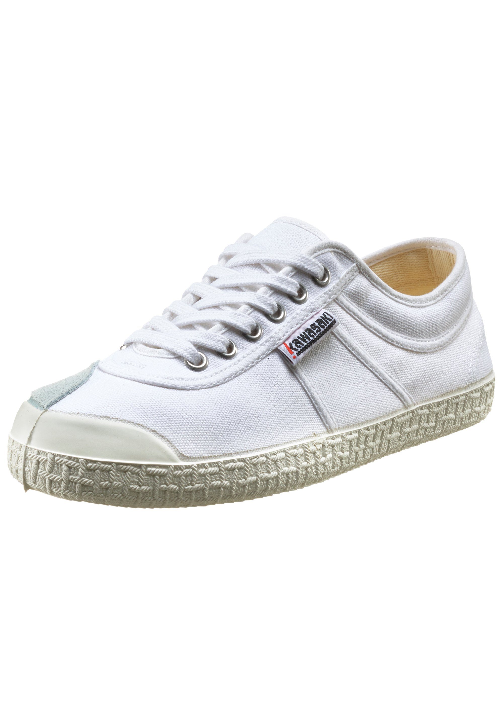 Kawasaki met hoog katoengehalte Legend extra weiß Canvas Sneaker