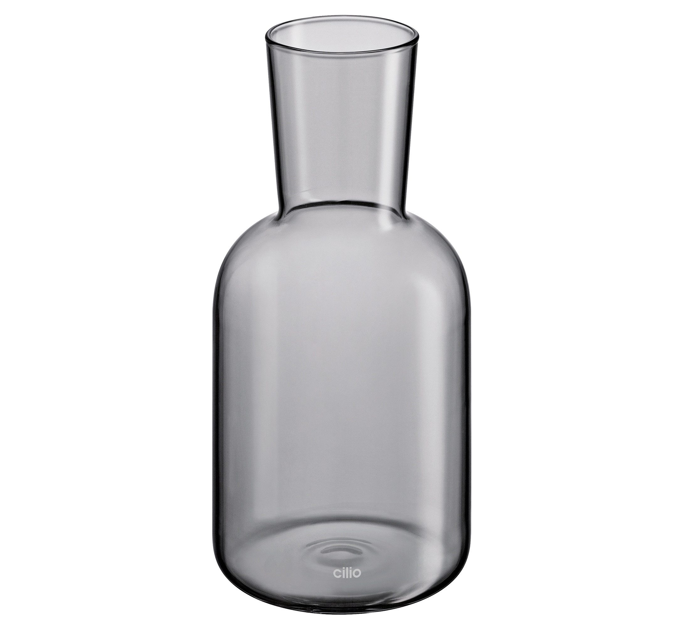 Cilio Wasserkaraffe Glas Karaffe Krug Wasserkaraffe mit Trinkglas 750 ml cilio LORENZO