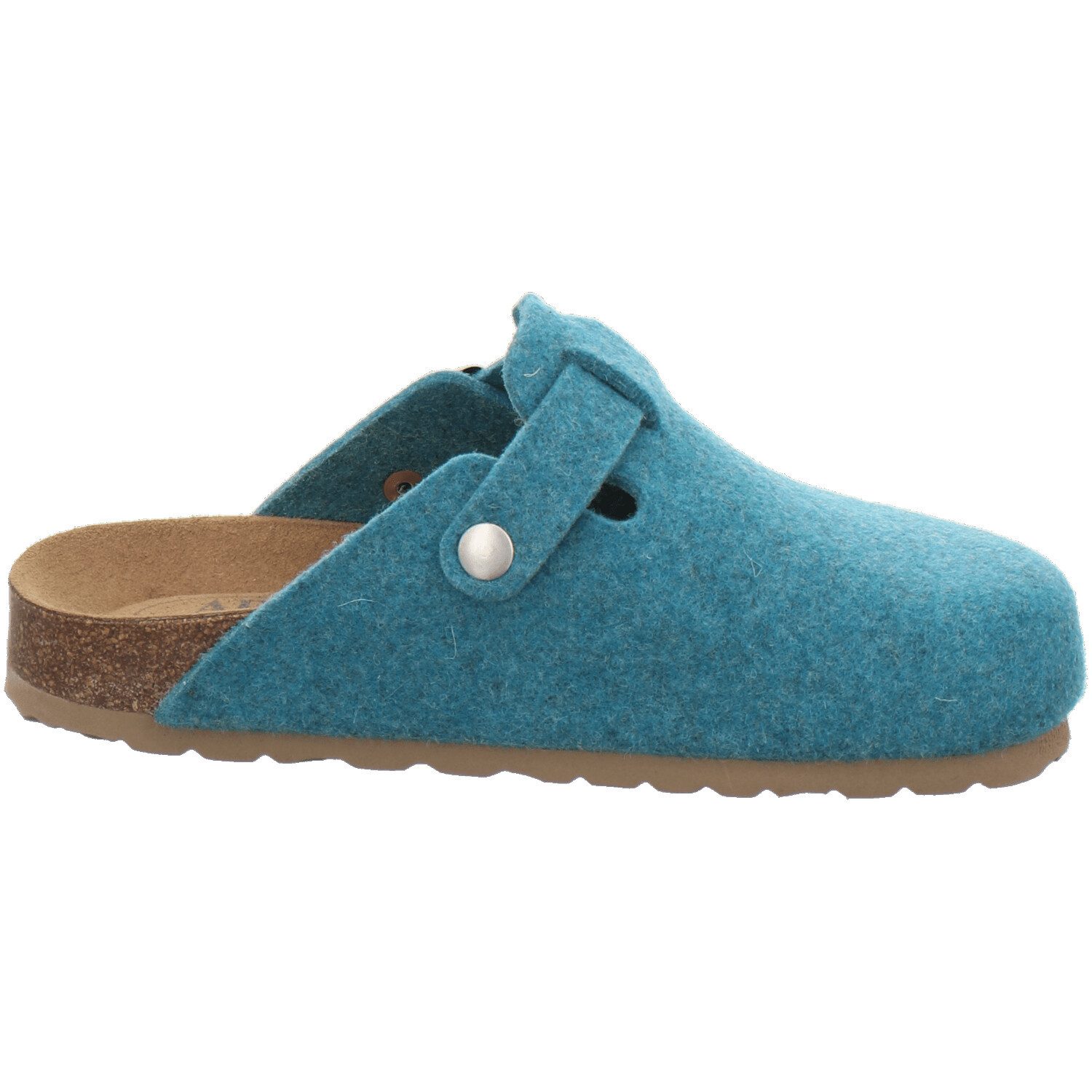 AFS-Schuhe 2690056 Clogs Pantolette für Damen aus Filz mit Fußbett, Made in Germany
