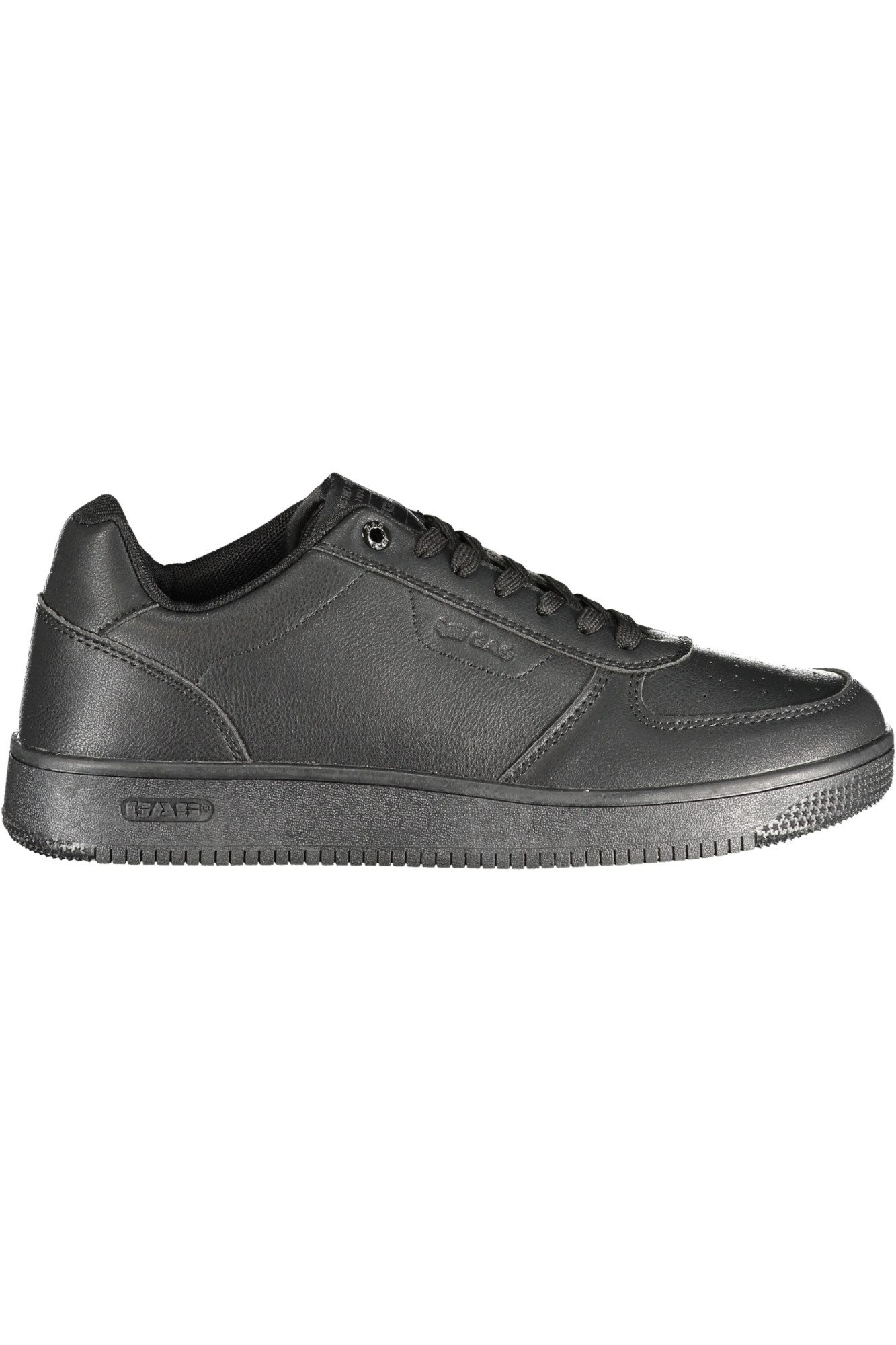 GAS Sneaker Herren-Sportschuh Schwarz mit Schnürsenkeln und