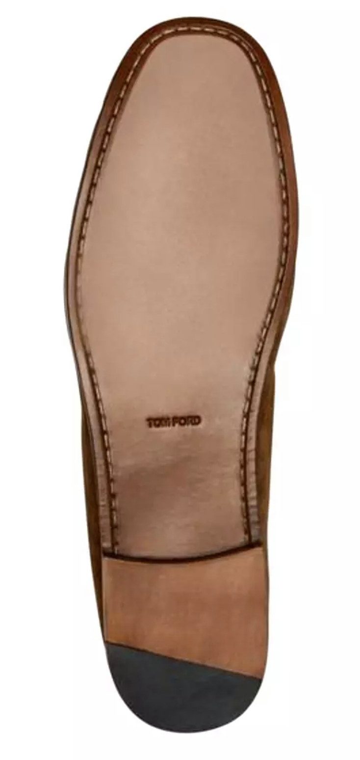 Tom Ford Berwick Schuhe Lammfell Tasselled Suede Mokassins Loafer Aus geschmeidigem Kalbsleder in edlem Wildleder-Finish