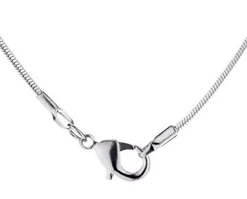 BRUBAKER Perlenketten-Set Herz-Wunschperle für die Erfüllung von Wünschen (4-tlg., Geschenkset mit Silberkette und Muschel), Halskette mit Herz-Anhänger und echter Perle