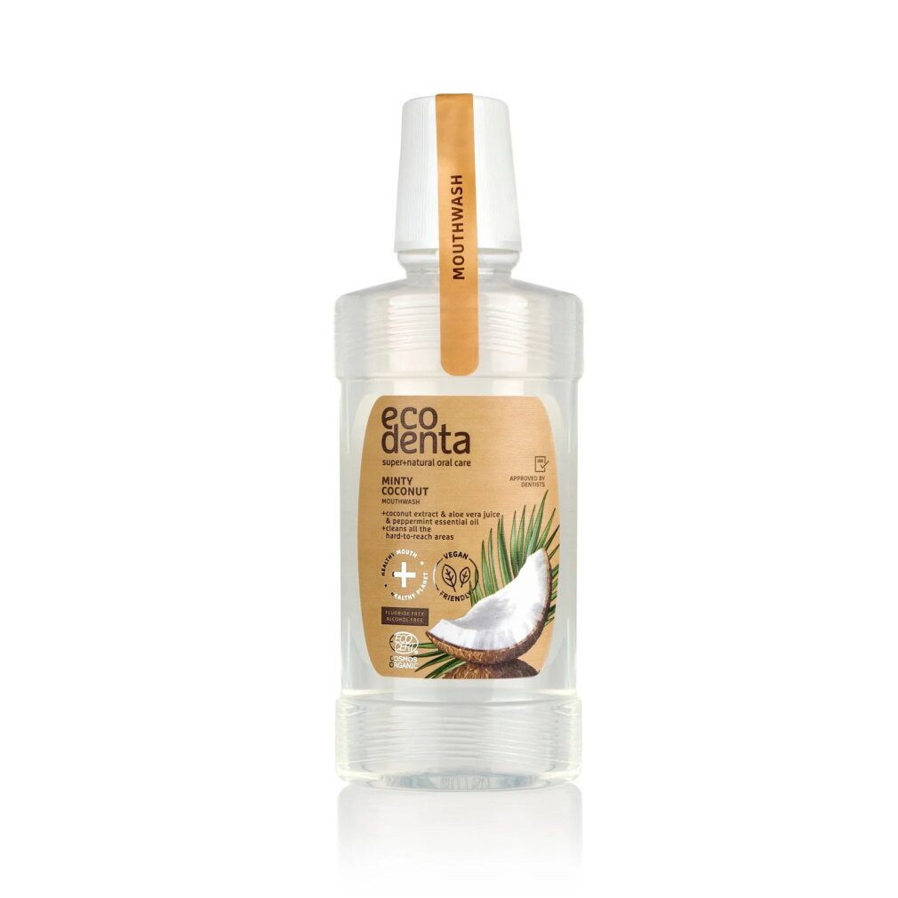 Ecodenta Mundspülung, Mundwasser, Minty Coconut, Frischer Atem, (Packung)