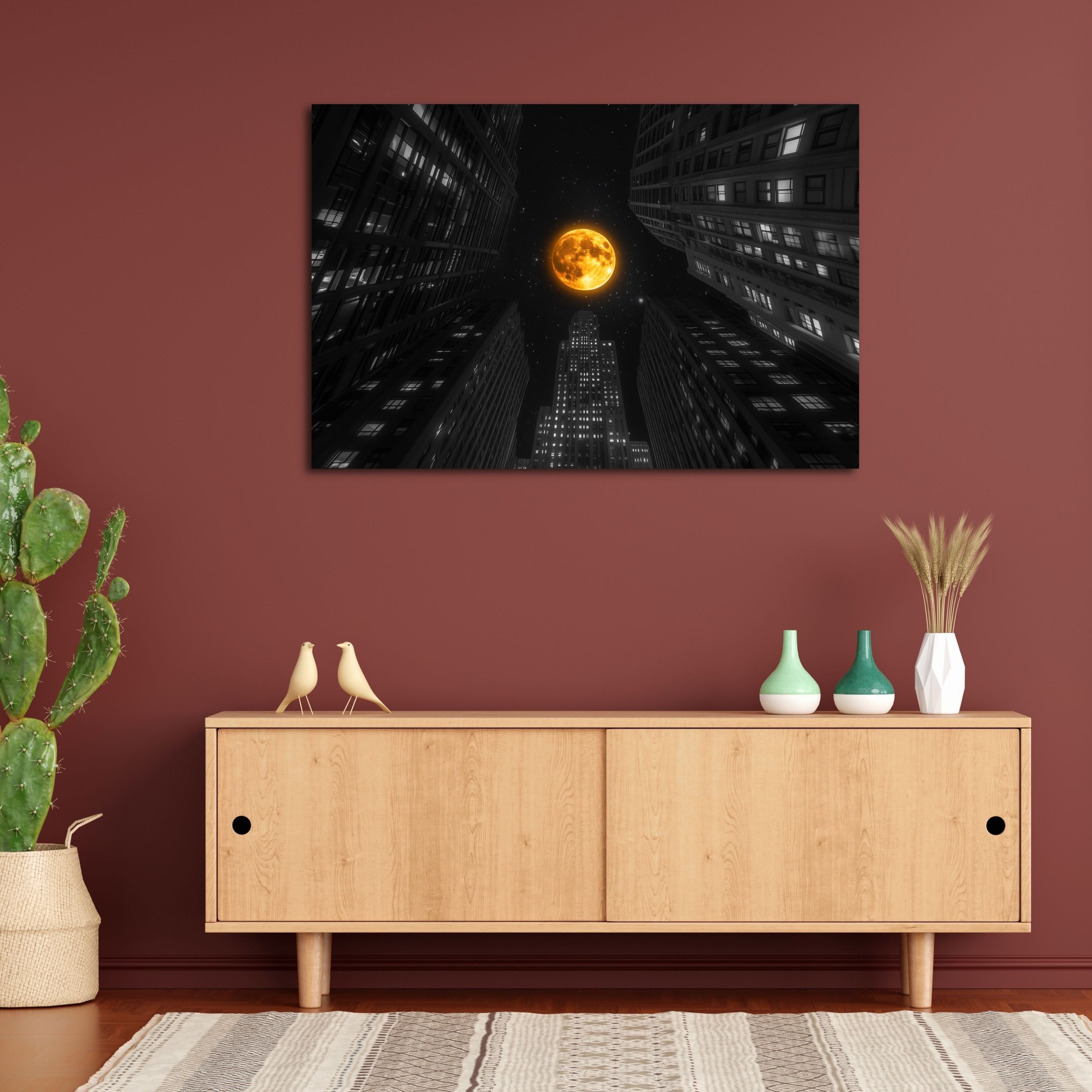 DARO Design Leinwandbild Modern Abstrakt Wandbilder günstig online kaufen