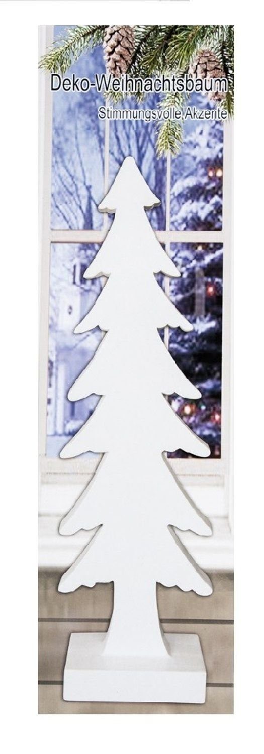 BURI Künstlicher Weihnachtsbaum Deko Weihnachtsbaum aus Polyresin 51cm