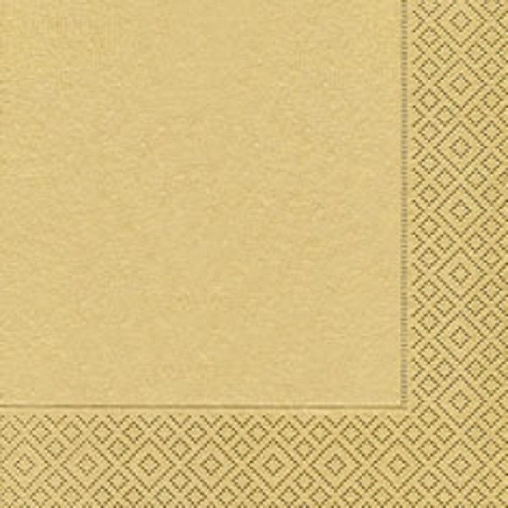 Paper+Design Papierserviette 20 LUNCH SERVIETTEN 33x33cm Uni Metallic