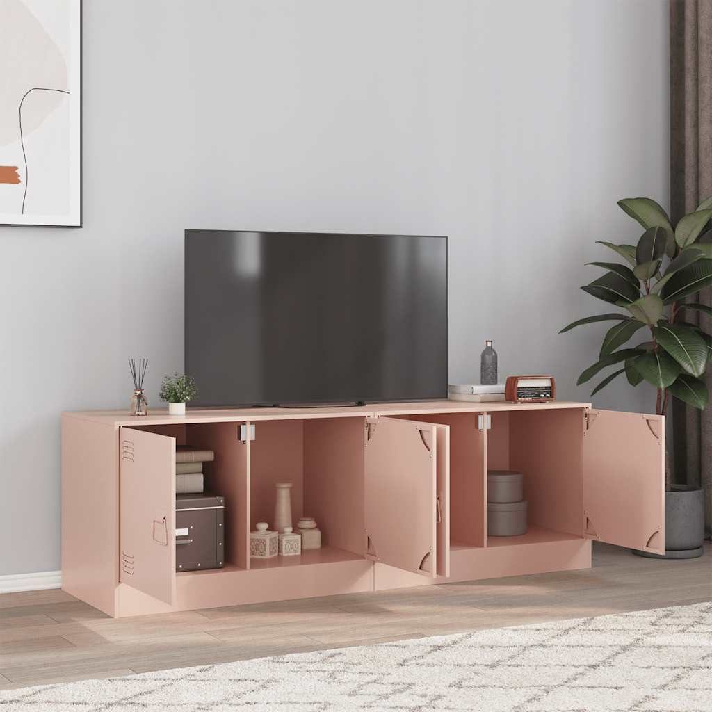 vidaXL TV-Schrank TV-Schränke 2 Stk. Rosa günstig online kaufen