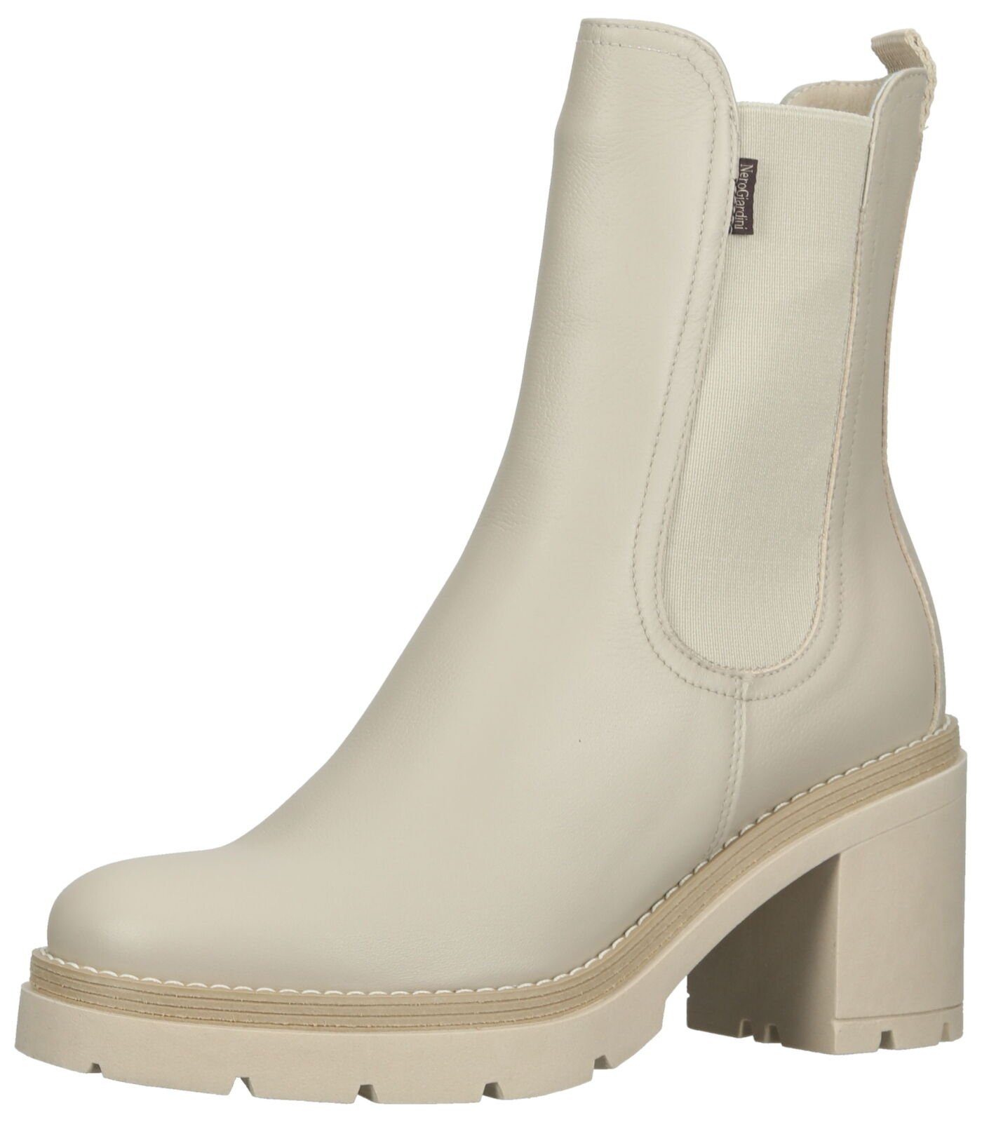 Nero Giardini Stiefelette Leder/Textil Stiefelette Beige