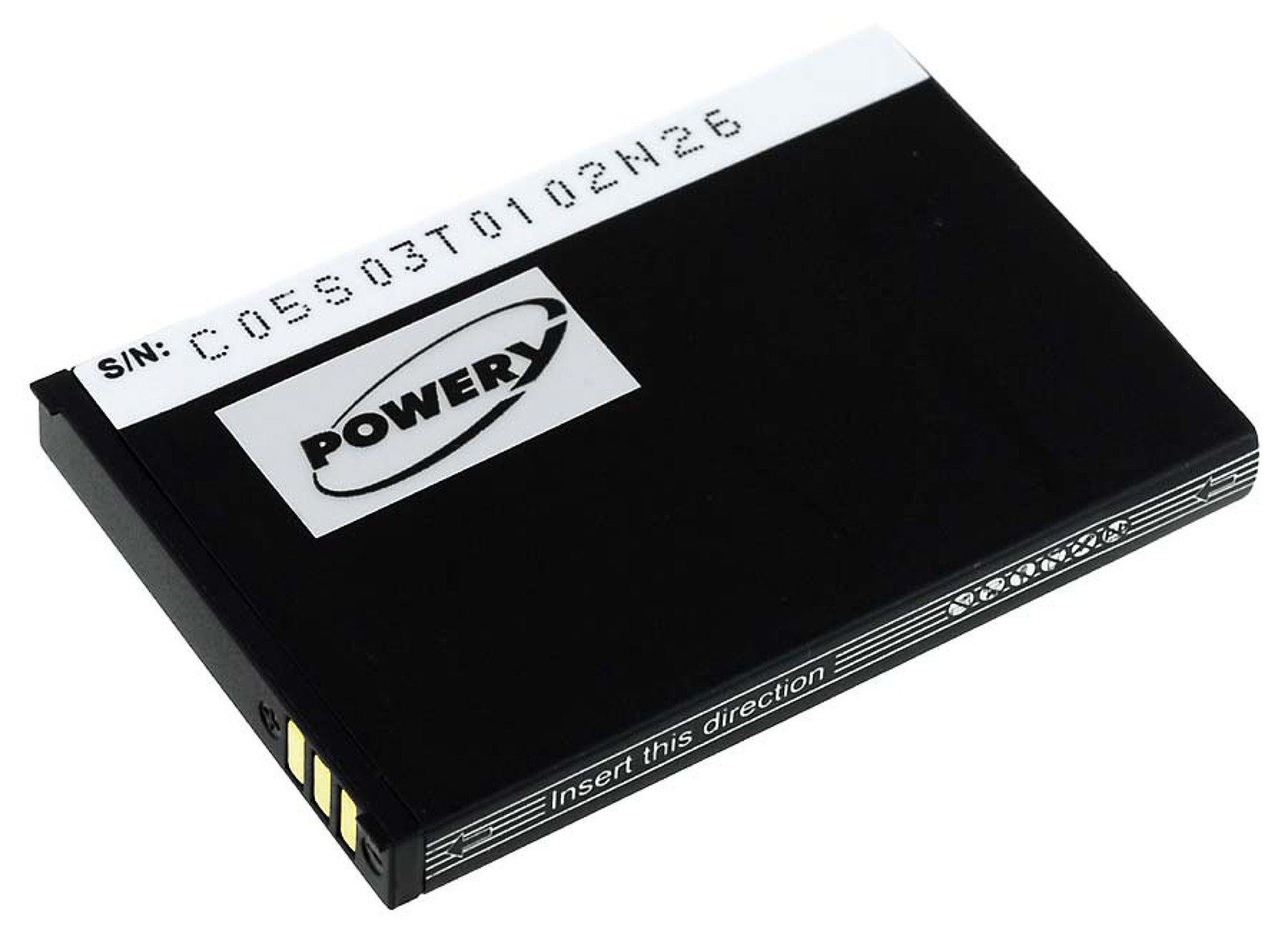 Powery Akku für Emporia Elegance Handy-Akku 1100 mAh (3.7 V)