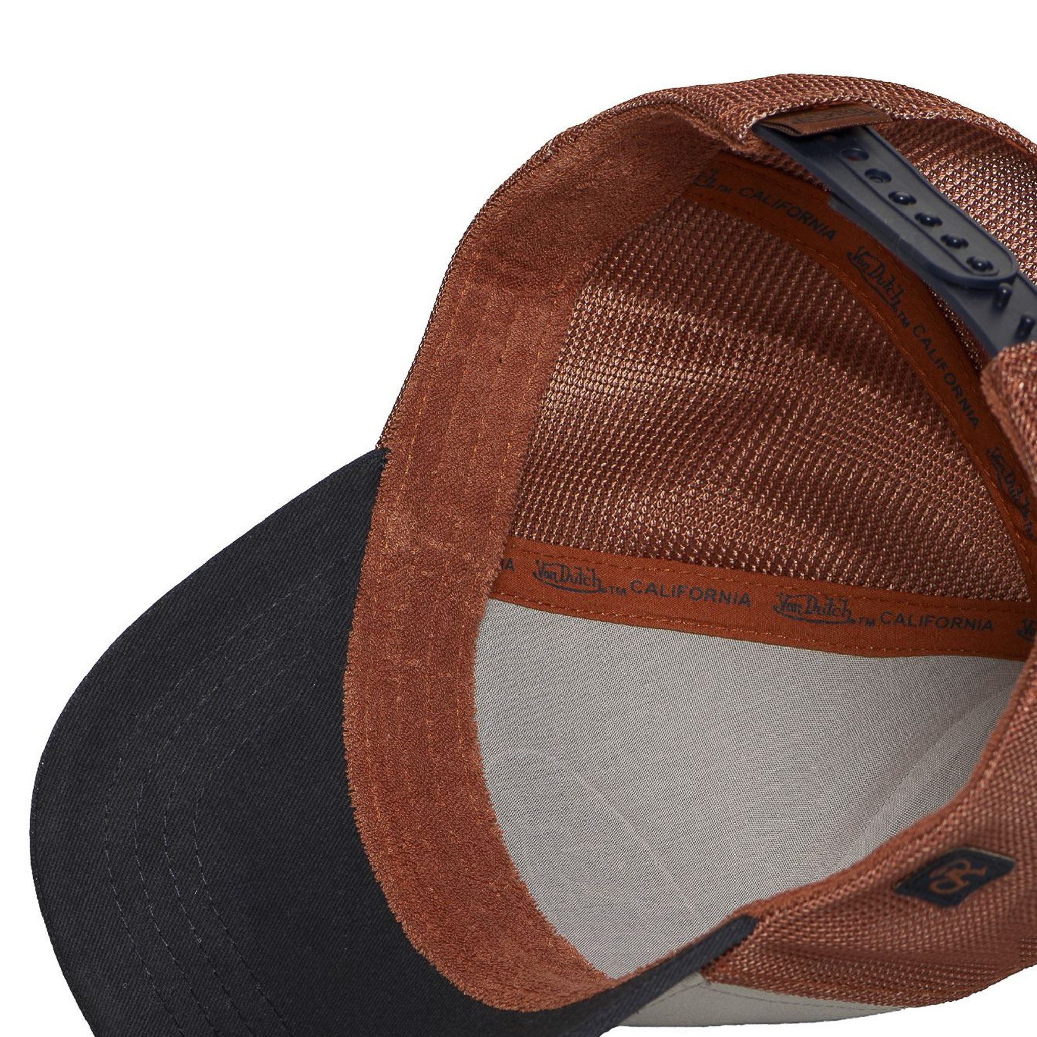 Von Dutch Trucker Cap Von Dutch Originals Trucker Cap - CALIFORNIA TERRY PATCH Mesh (Basecap, Basecap, Meshcap, Trucker Kappe)