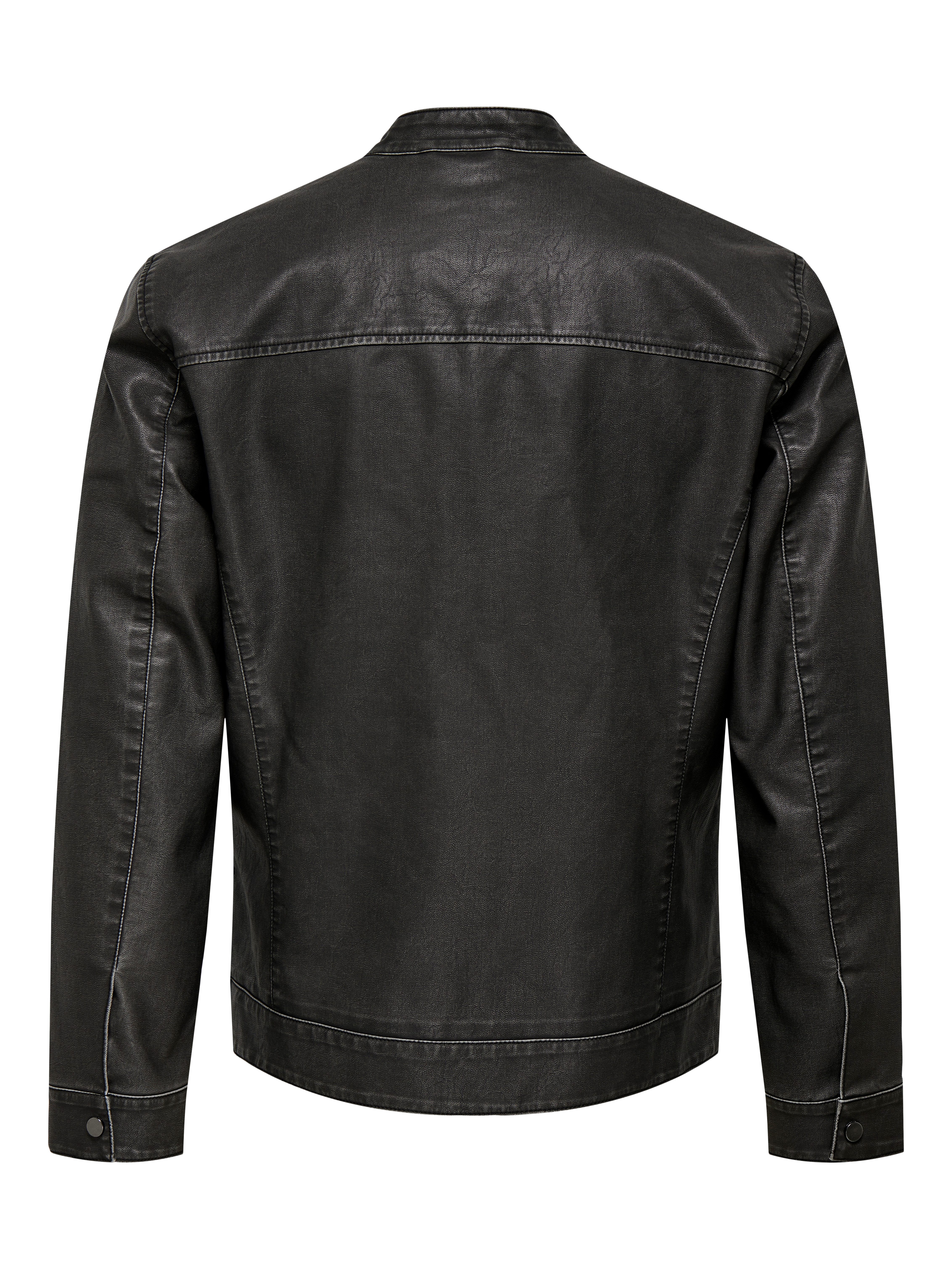 ONLY & SONS Bikerjacke MIKE PU RACER JACKET