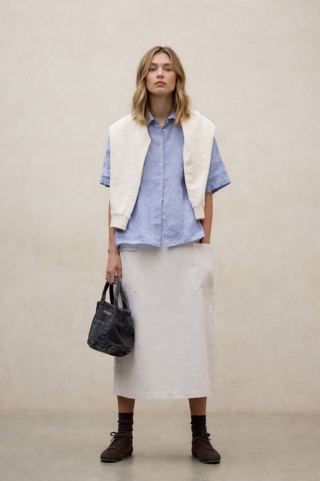 ECOALF Shirtbluse MELANIA STRIPES SHIRT