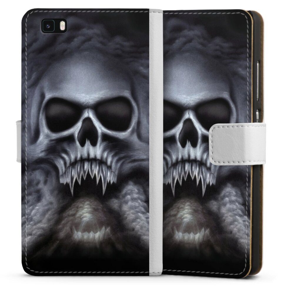 DeinDesign Handyhülle Totenkopf Schädel Trinity, Huawei P8 Lite (2015