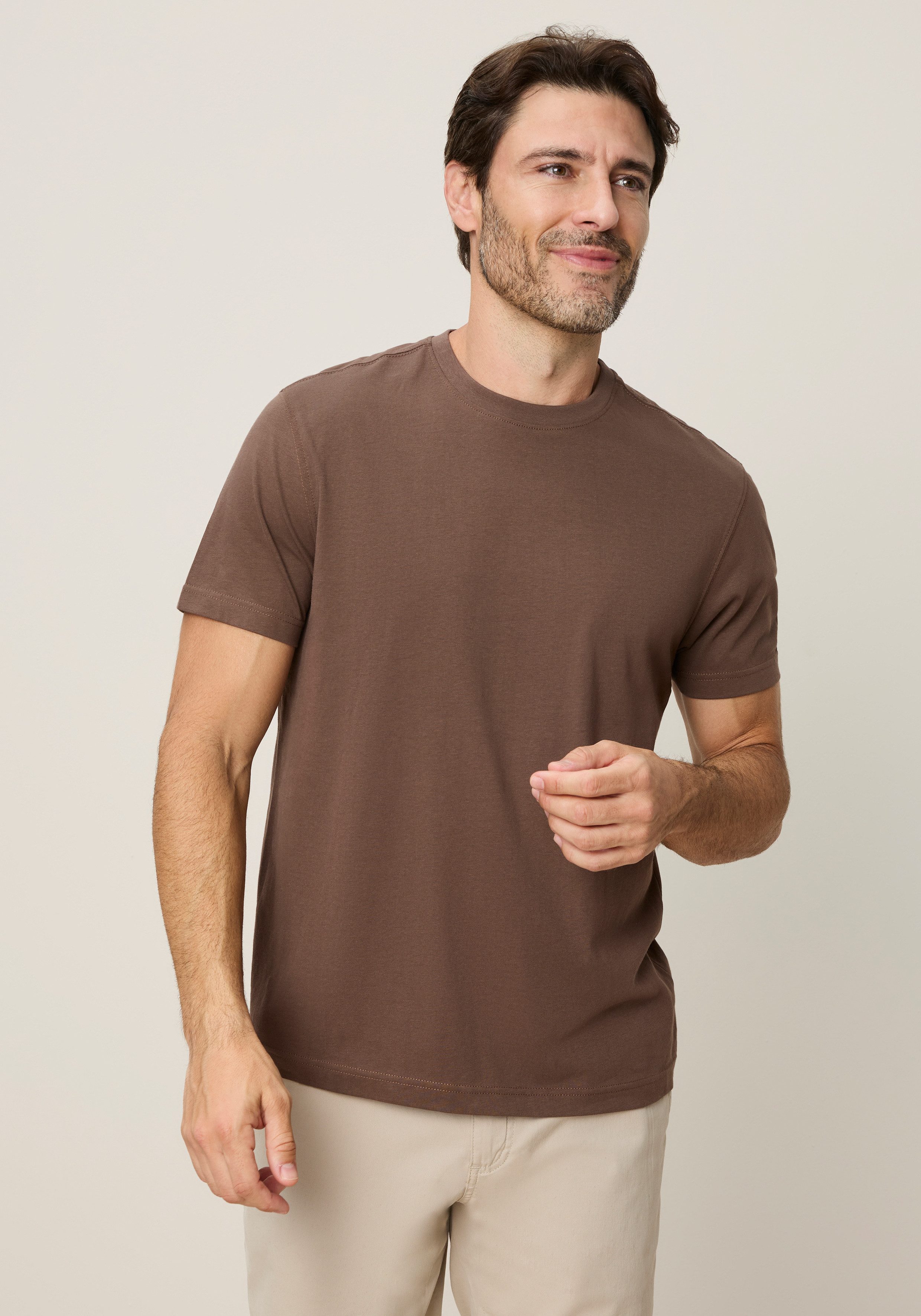 Man's World T-Shirt neue Farben! Preis-Leistungs Bestseller! Auch in Großen Größen (3er-Pack) aus Baumwolle, angenehmer Tragekomfort, hochwertige Verarbeitung