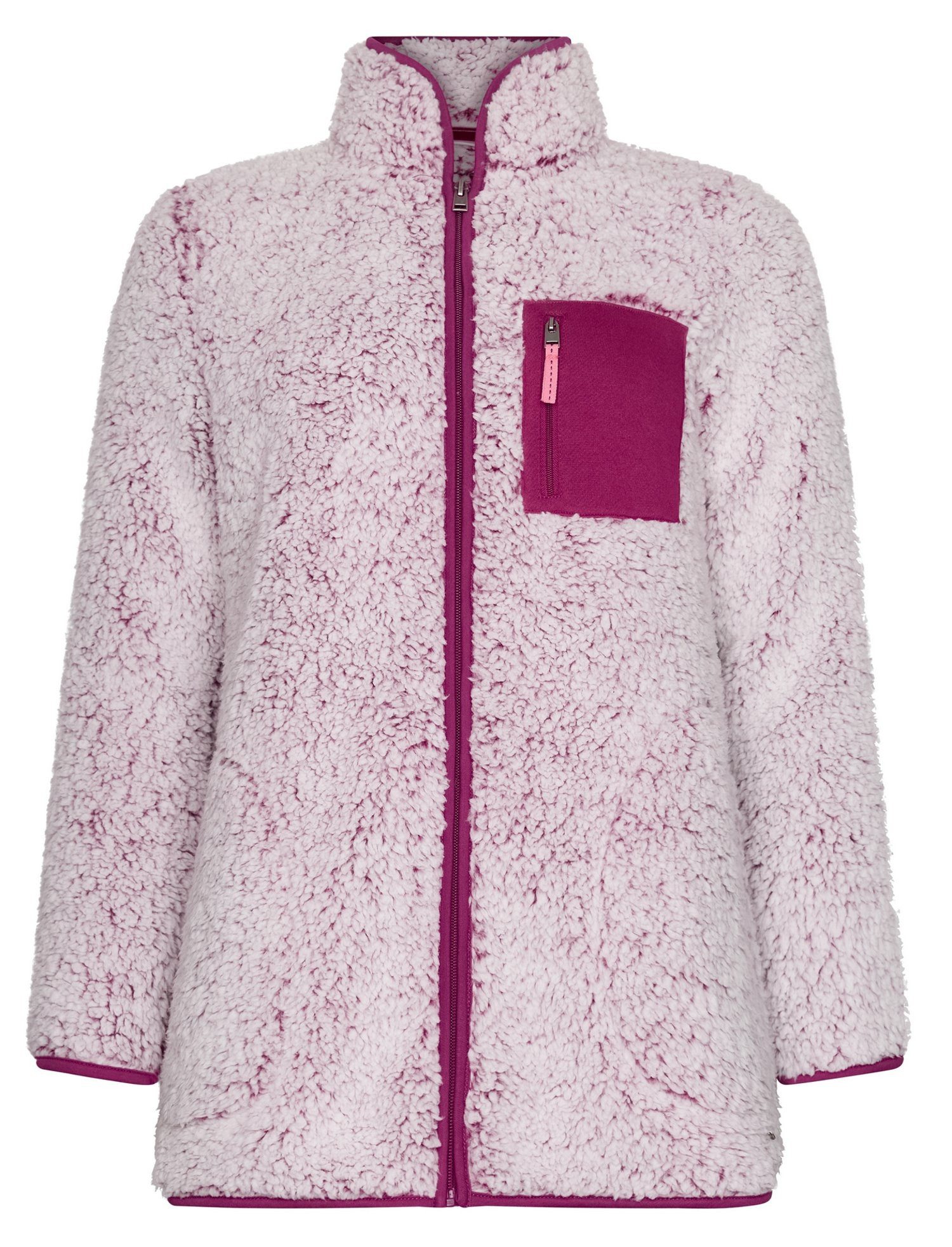 Rebelle Fleecejacke Damen Homewear Fleecejacke (1-St) Modisches Design günstig online kaufen