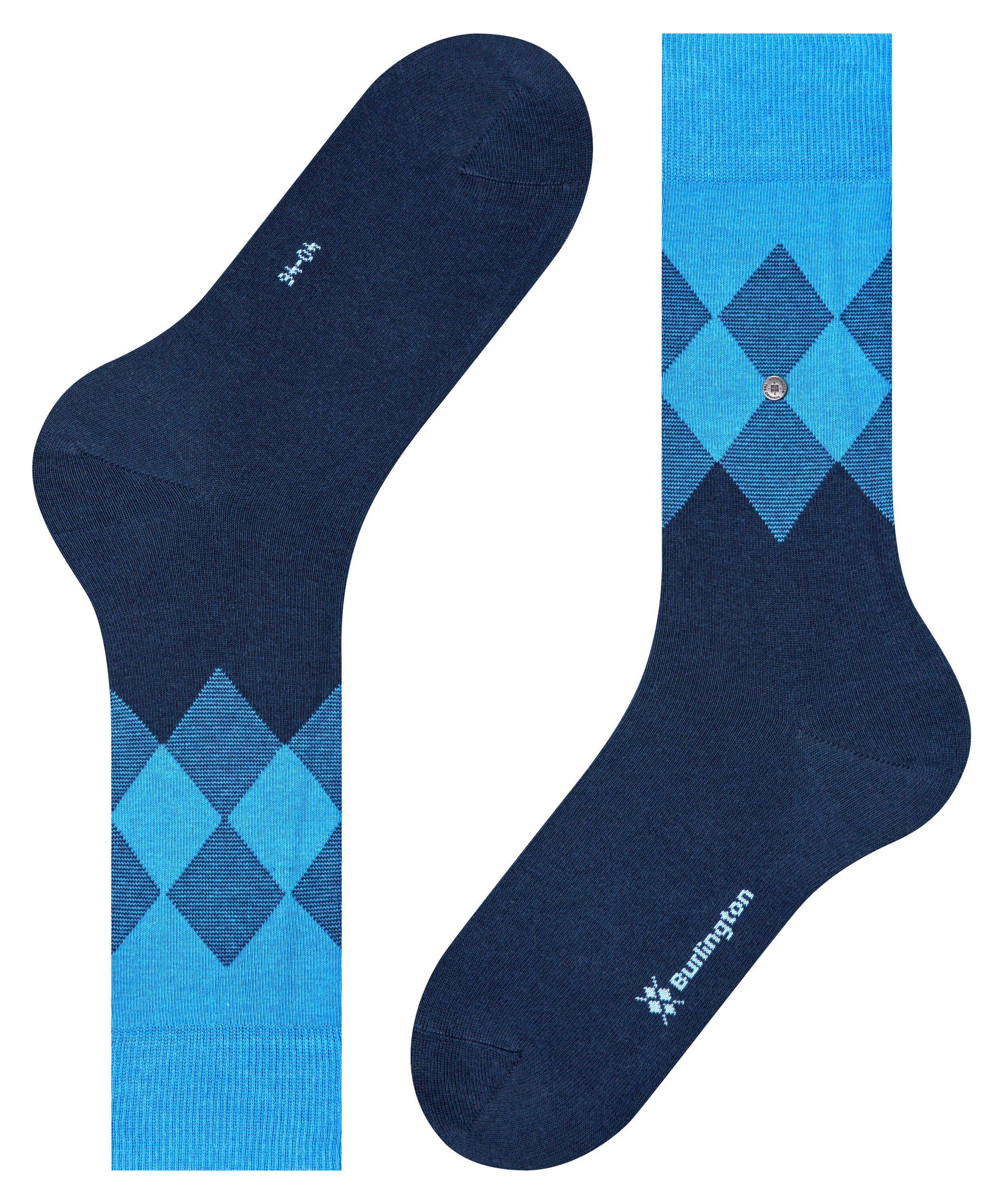 Burlington (6120) marine Socken (1-Paar) Hampstead