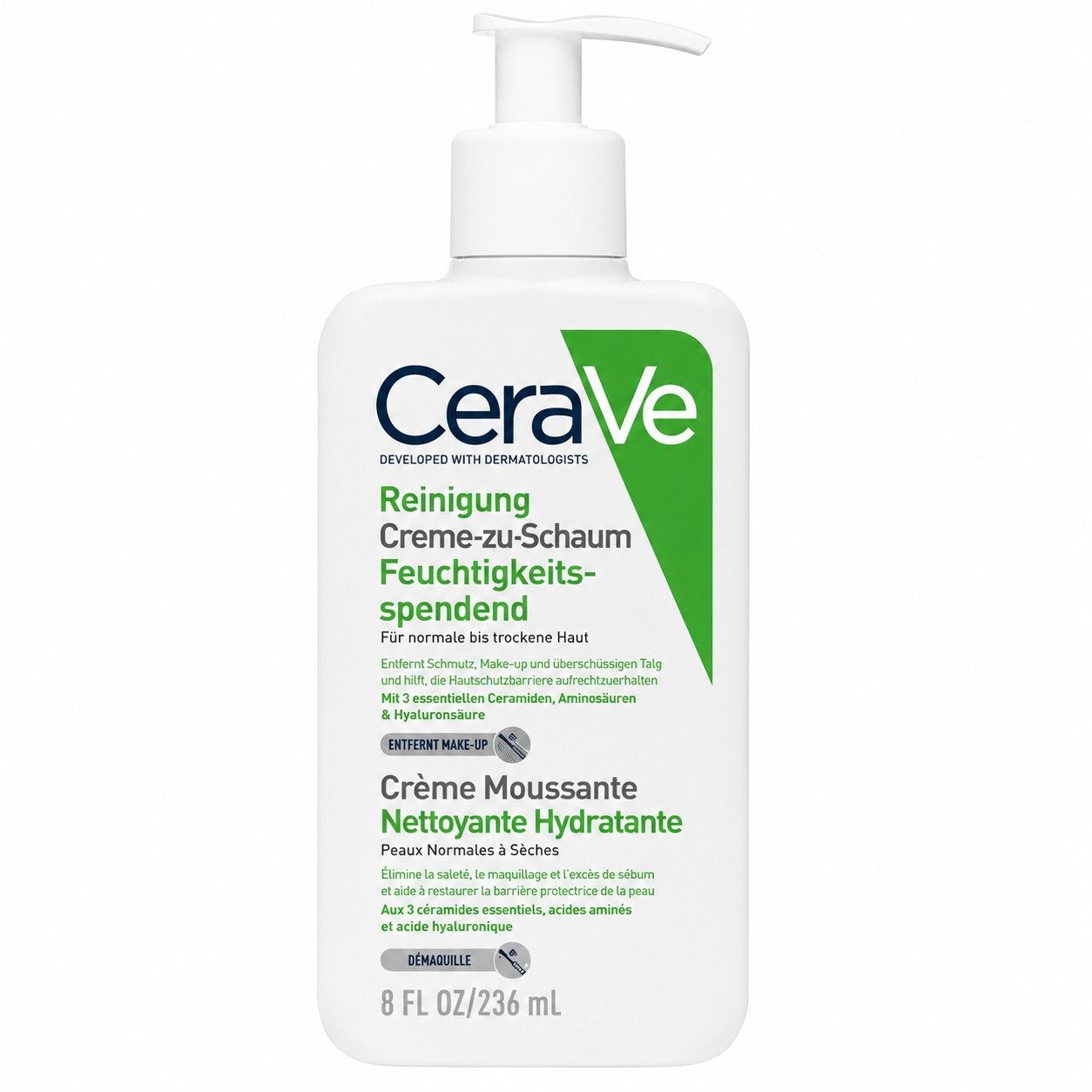 L'Oreal Deutschland GmbH Gesichts-Reinigungsschaum CERAVE Creme-zu-Schaum Reinigung