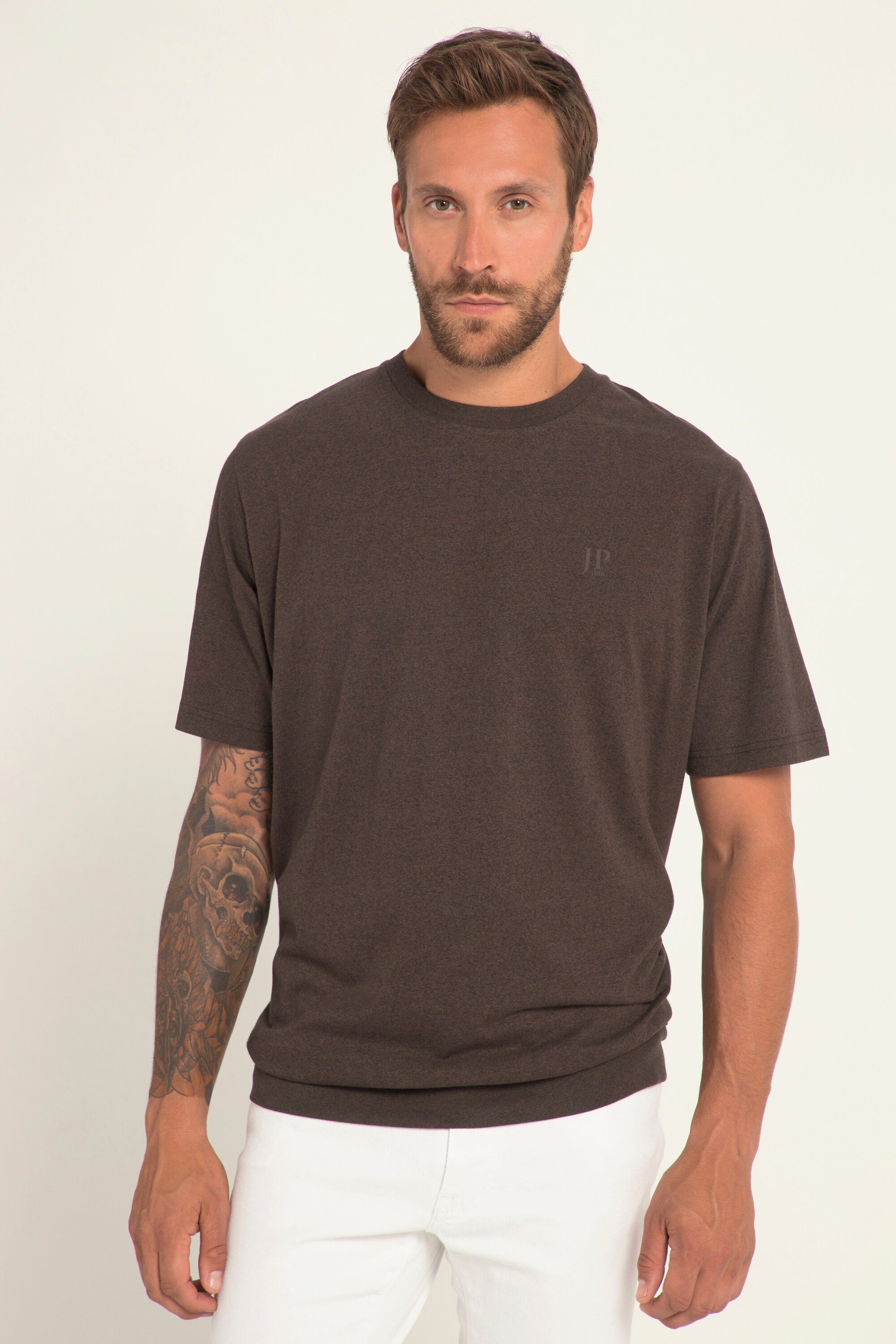 8XL T-Shirt T-Shirt Bauchfit Halbarm bis JP1880