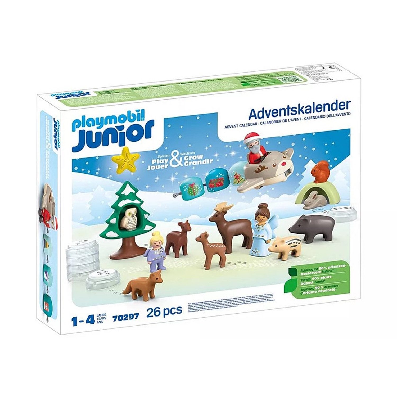 Playmobil® Spielzeug-Adventskalender 70297 1.2.3: Adventskalender Schneewei günstig online kaufen