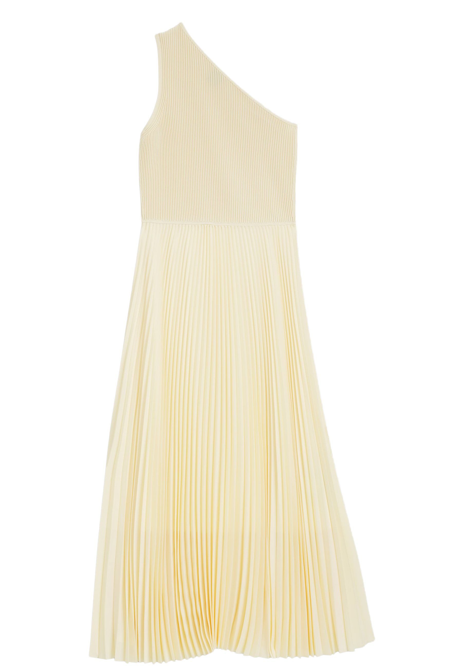 BOSS Jerseykleid Foki mit One-Shoulder-Design (1-tlg)