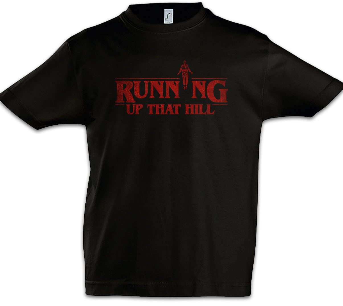 Urban Backwoods Print-Shirt Running Up That Hill Kinder T-Shirt Stranger Will Joyce Jane Kids (1-tlg) Monster Things Max Kate