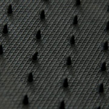 Fußmatte Autofußmatte Silverstone, Autoschutz, 3 Farben, Karat, 4teiliges Set, rutschhemmend, pflegeleicht