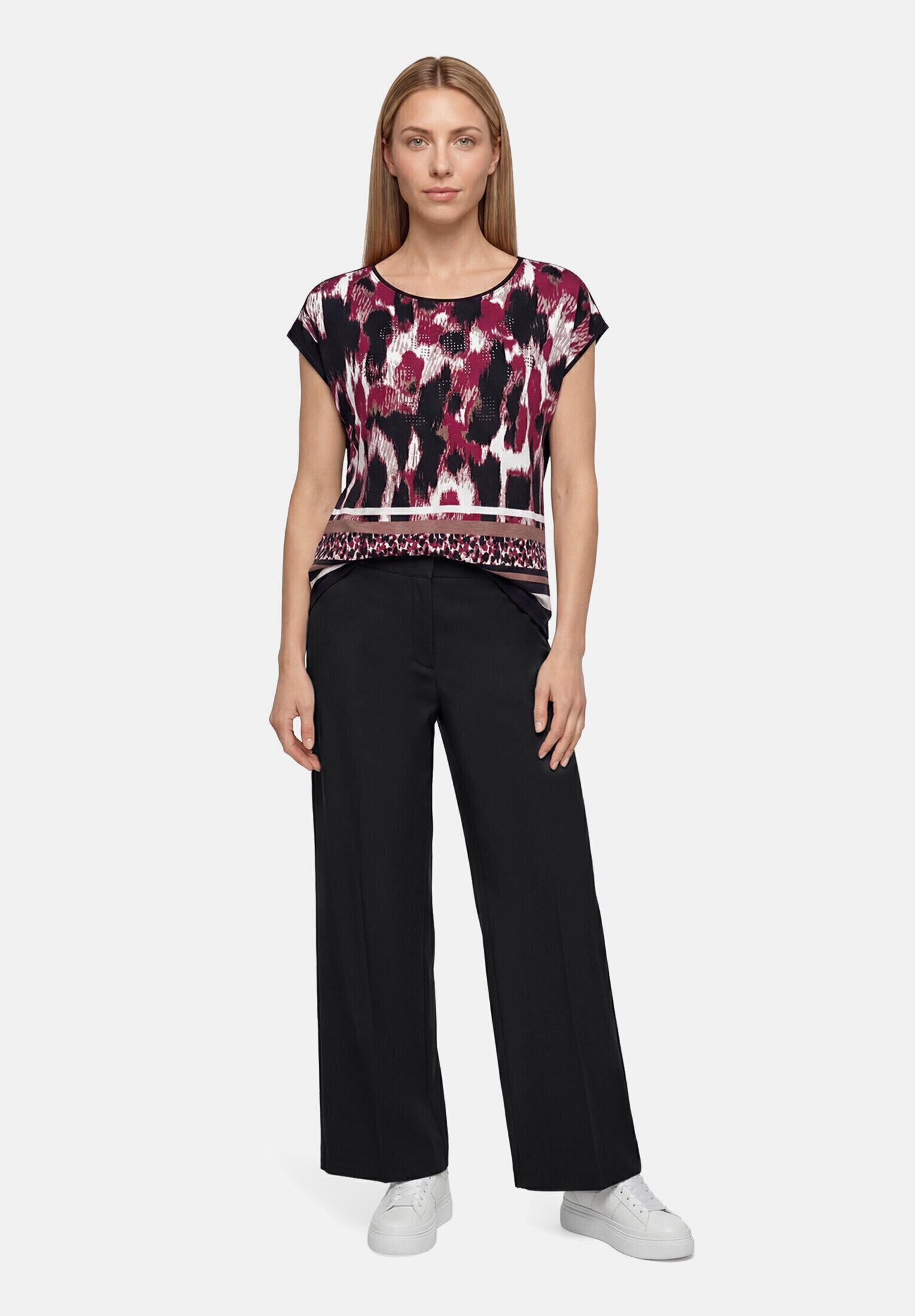 Betty Barclay Kurzarmshirt Damen mit Aufdruck (1-tlg)