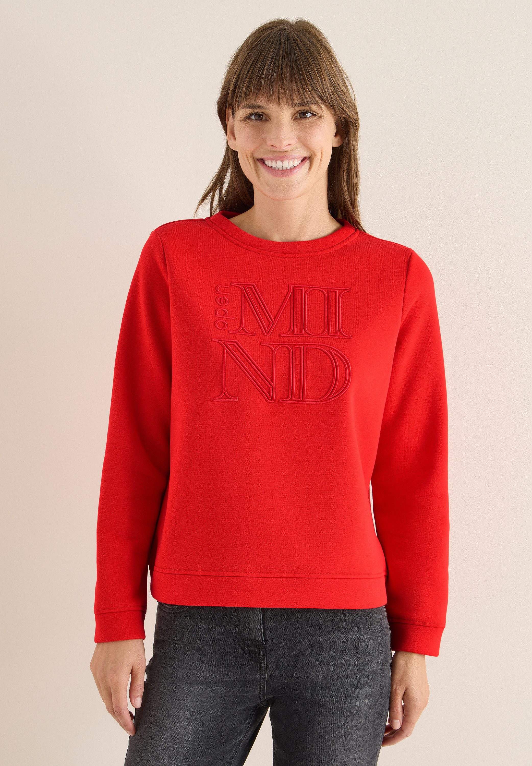 CECIL Sweatshirt Mit Stickerei günstig online kaufen
