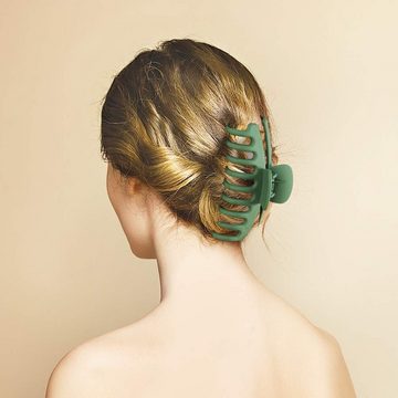 HYTIREBY Haarclip Haarspangen mädchen 8 Stück Große matt rutschfest für dickes Haar