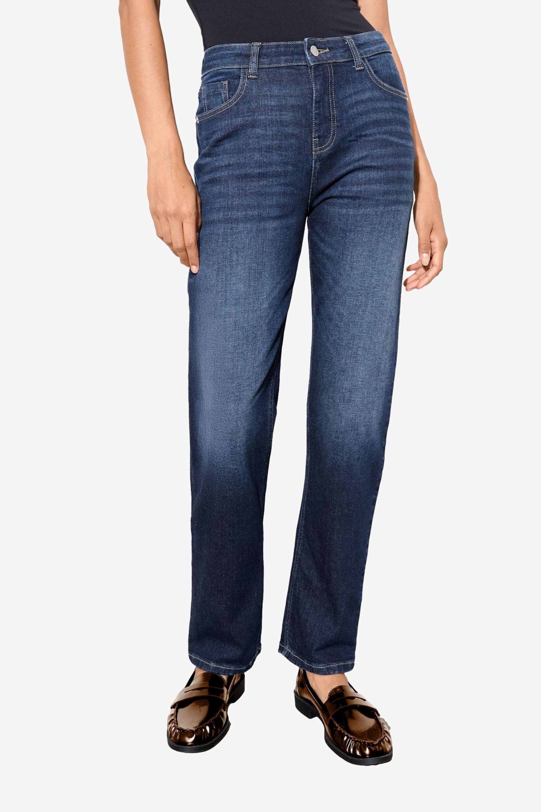 Gerade Jeans Friends Like These Jeans mit geradem Beinschnitt