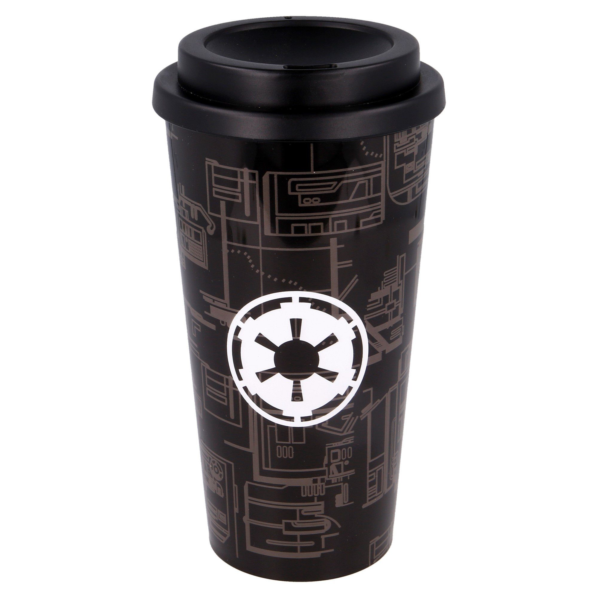 Star Wars The Coffee-to-go-Becher ml Star Wars Side doppelwandiger 520 Dark Kaffeebecher