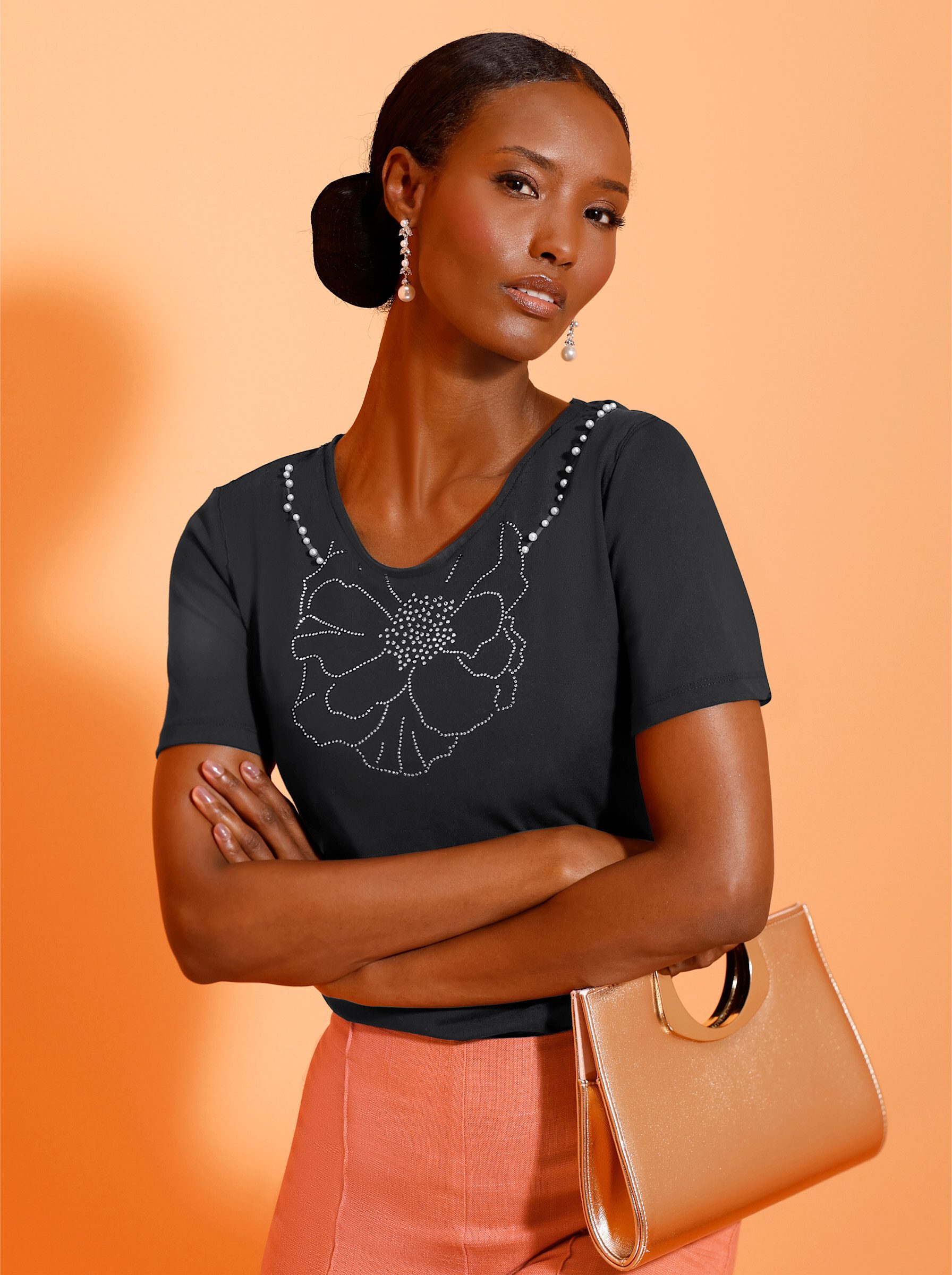 creation L T-Shirt Shirt Kurzarm