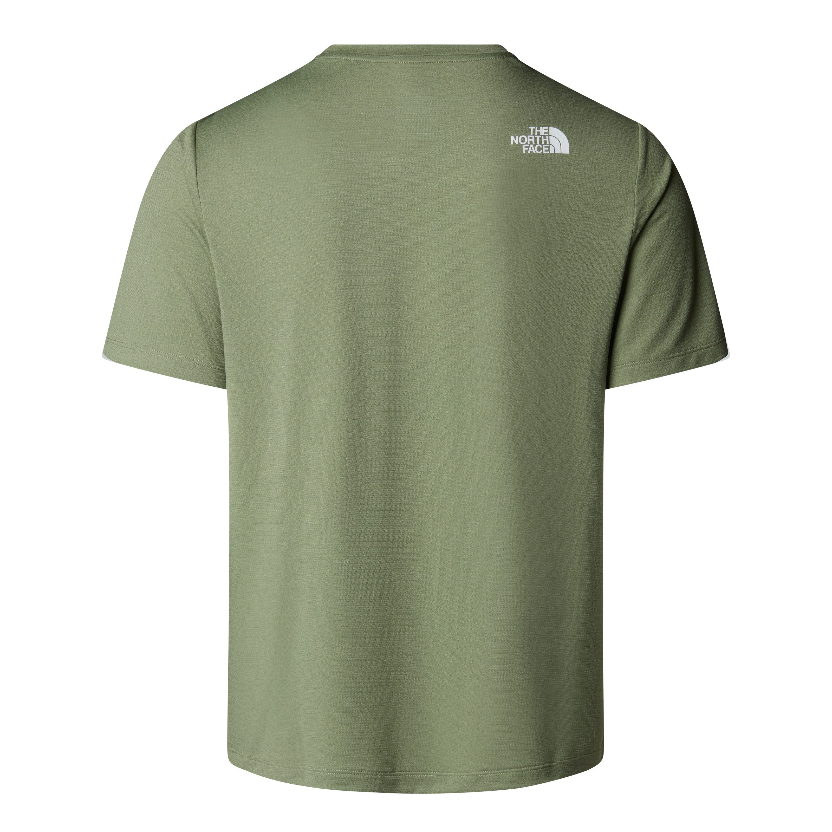 The North Face Funktionsshirt M 24/7 S/S TEE REG atmungsaktiv, schnell trocknend, mit Logodruck, aus Polyester, Kurzarm