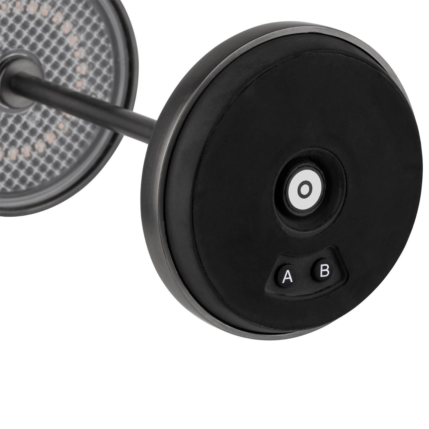 APS LED Tischleuchte "JOSEF Mini" Kabellose USB-C Tischleuchte, USB-Ladefunktion, LED fest integriert, warmweiß - kaltweiß, Spritzwasssergeschützt IP 54, inkl. Dockinstation und Fernbedienung