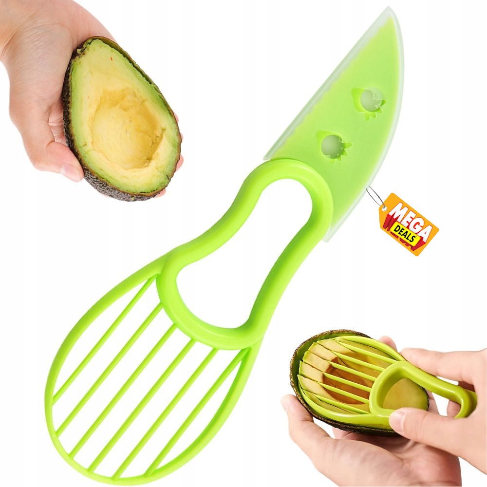 Obstschneider Avocadoschneider Gemüseschneider Avocadoschäler Avocadomesser