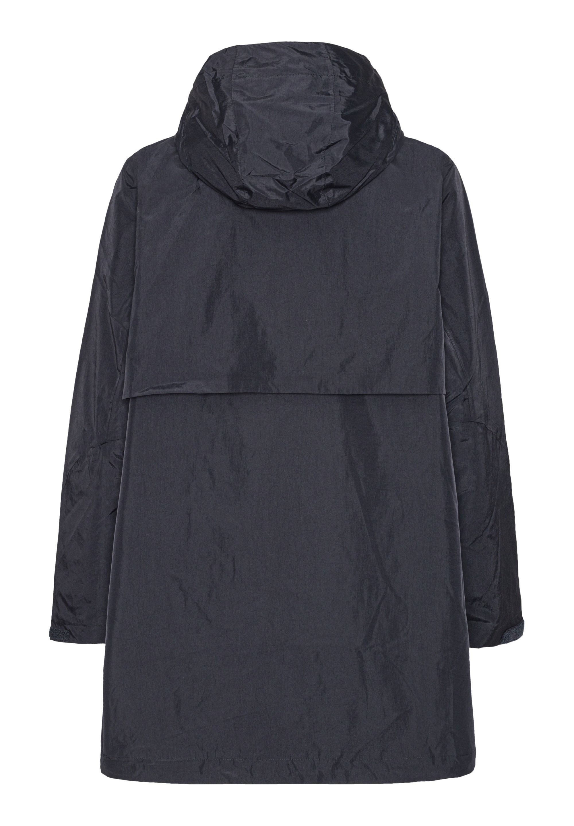 Ilse Jacobsen Regenjacke CITYRAIN03 Kurzer moderner Regenmantel, A-Form, Kapuze, wasserdicht, atmungsaktiv