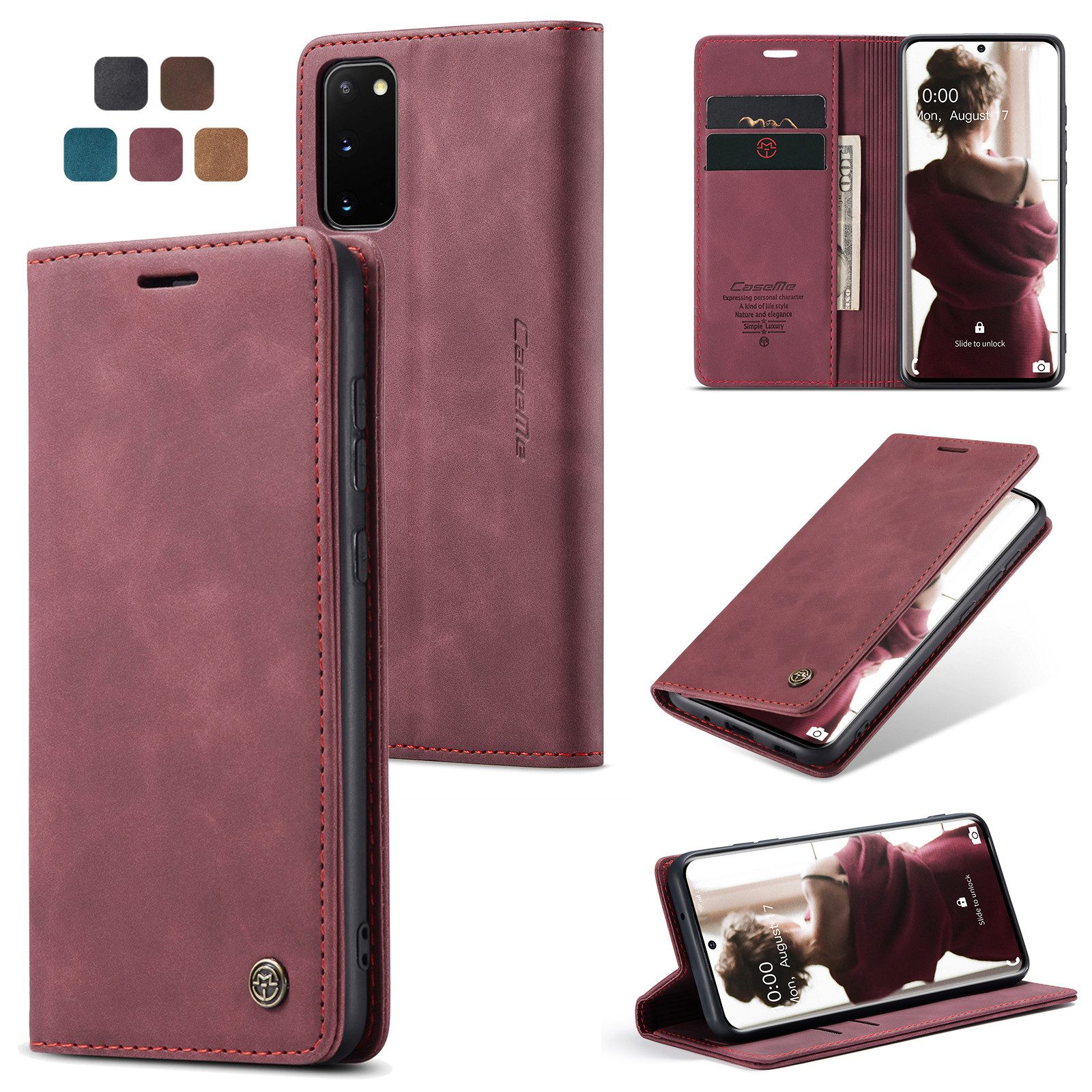 CaseMe Handyhülle Caseme Handy Hülle für Xiaomi Note Poco Redmi Modelle