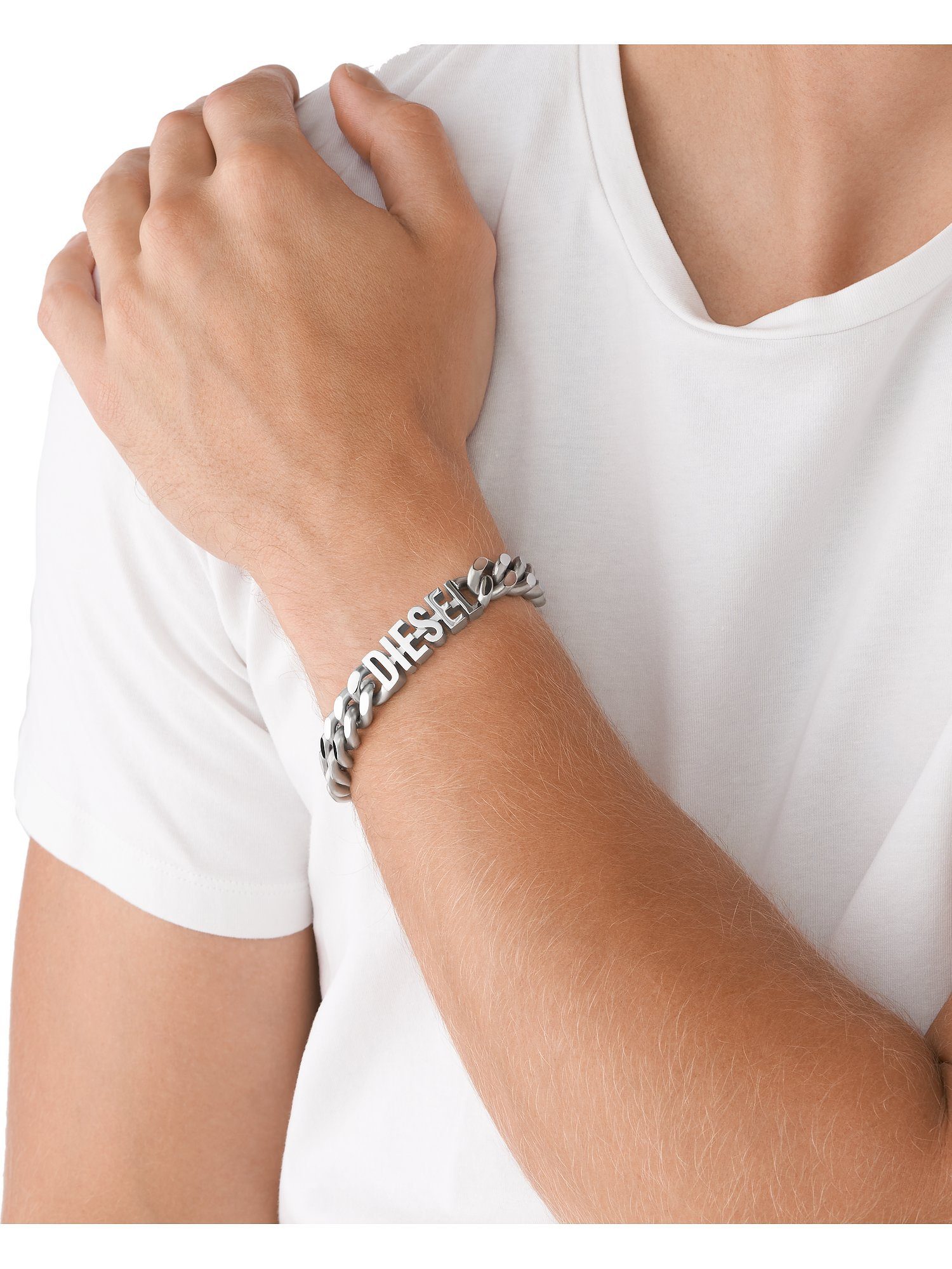 Diesel Edelstahlarmband Diesel Herren-Ar...