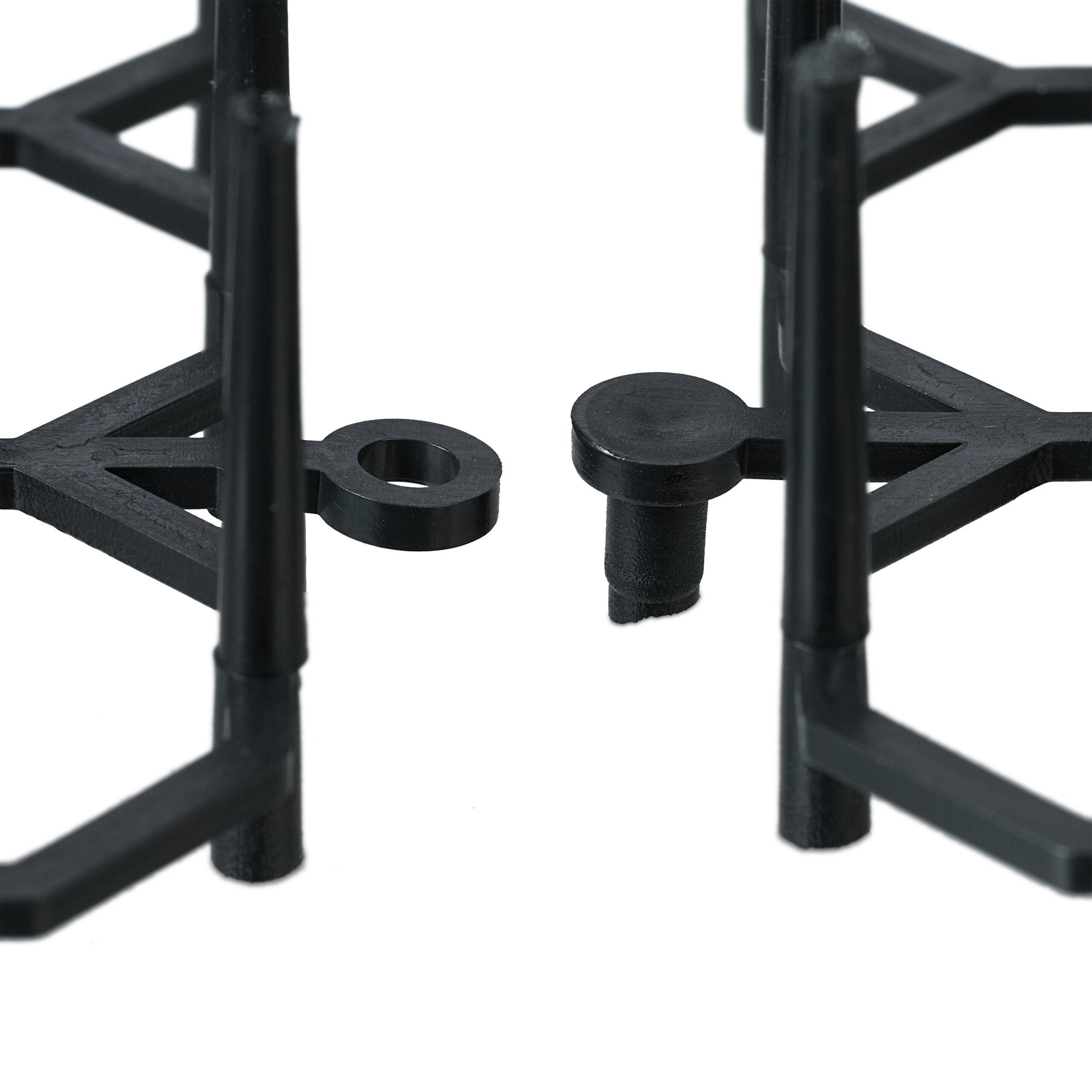 relaxdays Dornengitter 12er Set, 14x49x3 cm