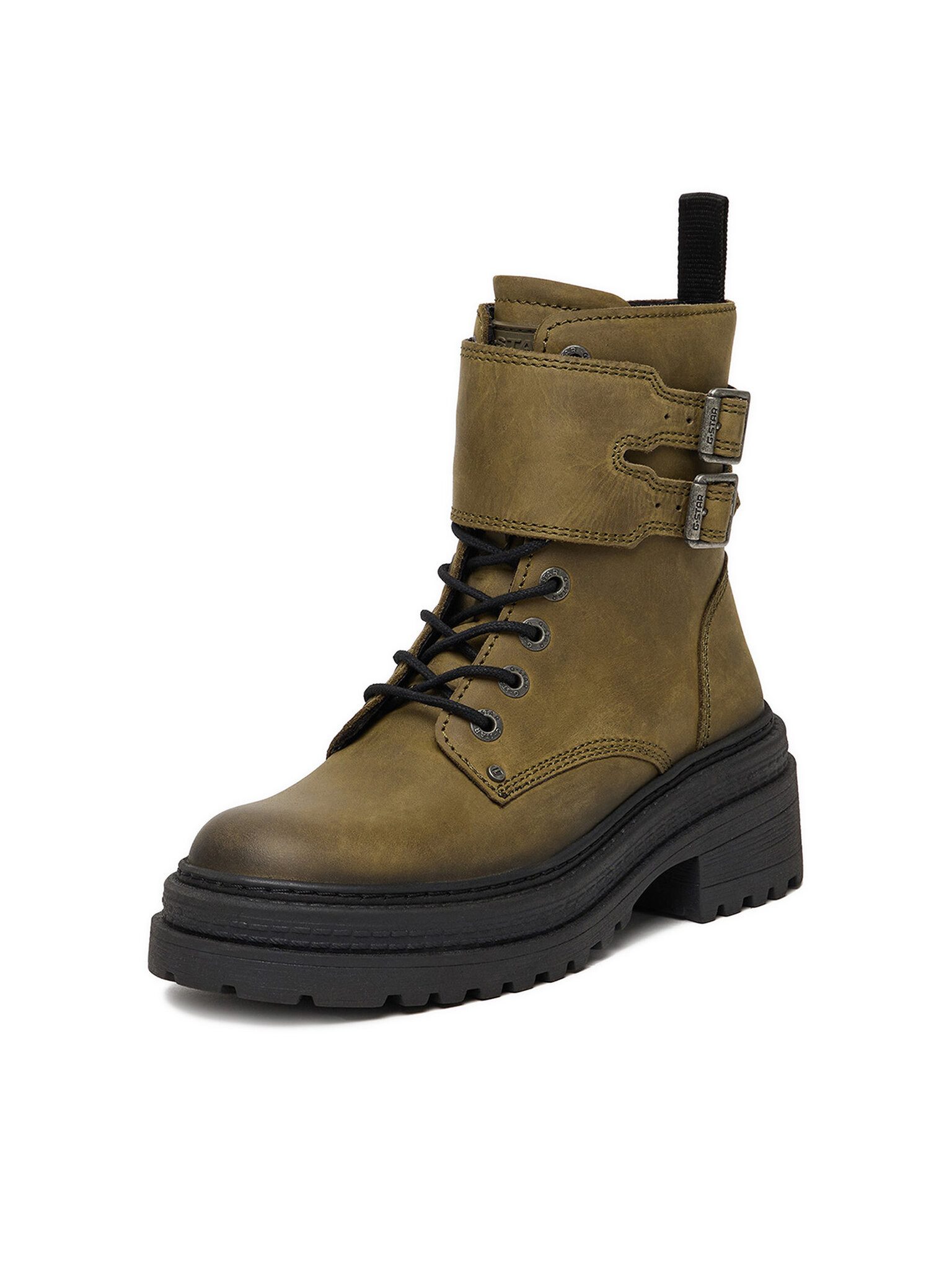 G-STAR G Star Raw Damenstiefel Grün G-STAR RAW-CEO-WI34-ALASKA-03 Grün Stiefel