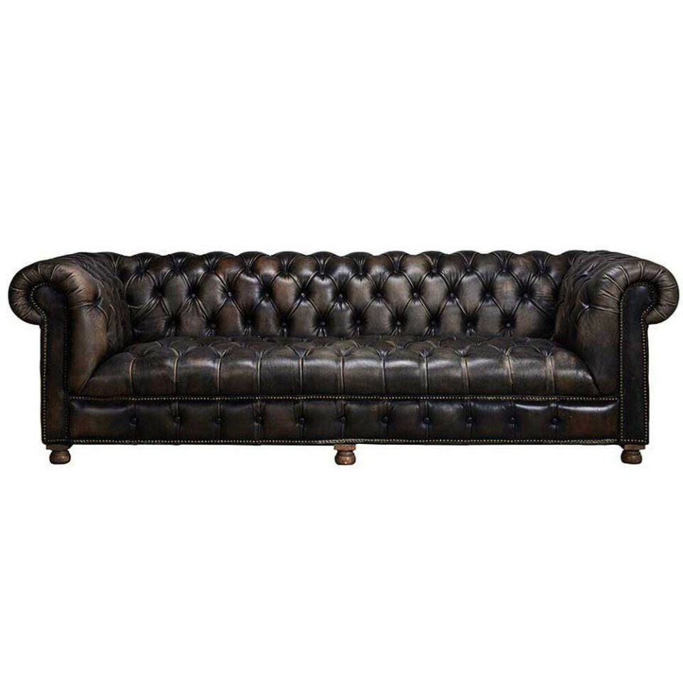 Chesterfield Sofa 5 Sofa, Sitzer Design Couch JVmoebel 275 cm