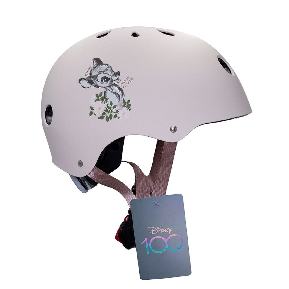 Disney Kinderhelm Bambi Sporthelm für Kinder Sicherer Fahrradhelm 52-56 cm