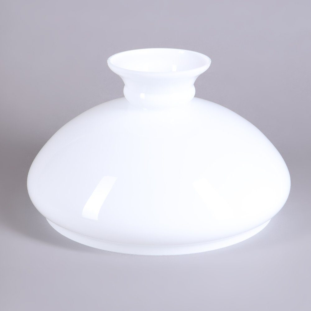 Home4Living Lampenschirm Petroleumglasschirm Lampenglas Ø 300mm Ersatzglas Opalglas, Dekorativ