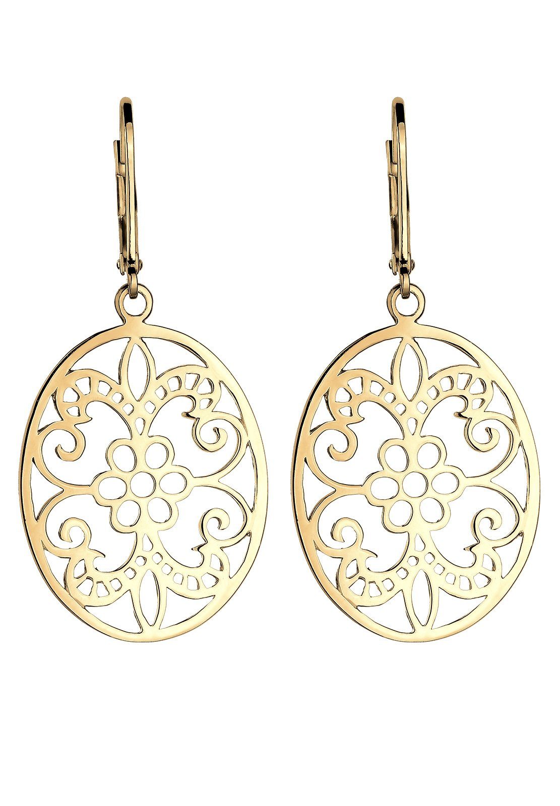 Elli Paar Ohrhänger Ornament Blume Orientalisch günstig online kaufen