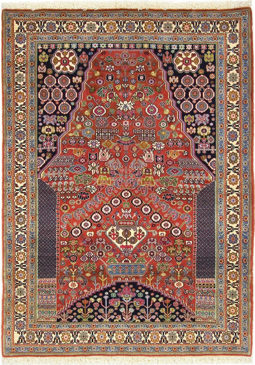 Orientteppich Ghashghai 113x157 Handgeknüpfter Orientteppich Trading, Höhe: 12 mm Nain / rechteckig, Perserteppich