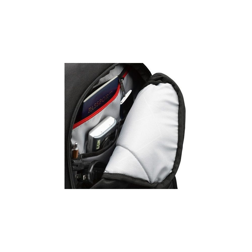 Case Logic Notebook-Rucksack CaseLogic 16" Laptop Backpack schwarz Rucksack (Rucksack für Pendler, Fach für 16 Zoll Laptops, Atmungsaktive Rückseite)