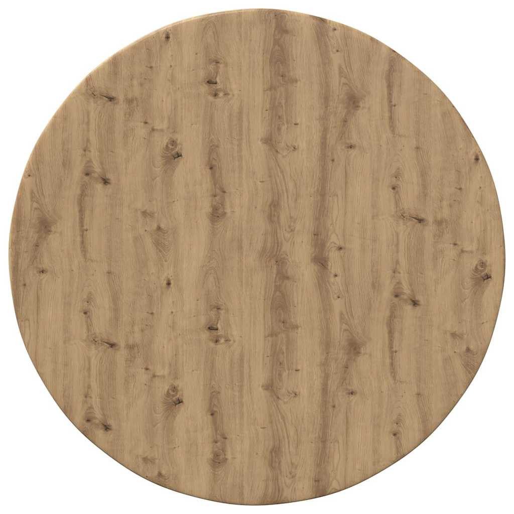 vidaXL Tischplatte 50 x 1,5 cm Tischplatte Eiche handwerklich 50x50x15 cm Spanplatte