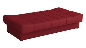 MIRJAN24 Schlafsofa Sonia, mit Bettkasten, Couch mit Schlaffunktion, 3 Sitzer Sofa